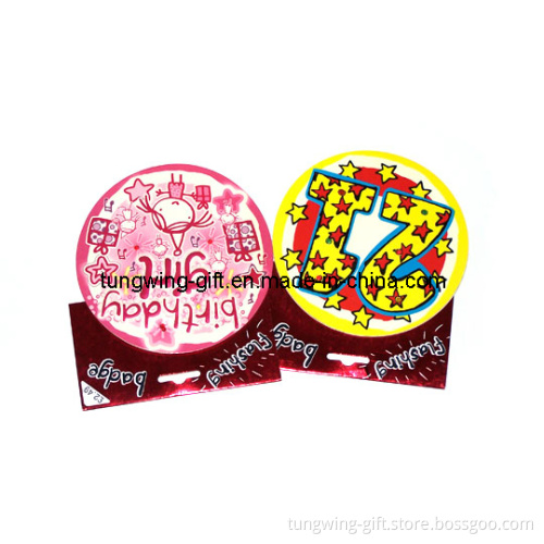 Special Flashing Badge of All Sizes